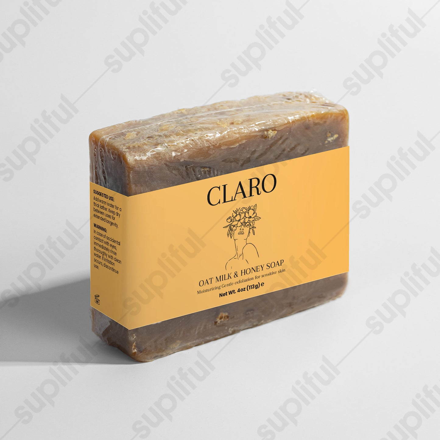 Claro Oat Milk Honey Soap