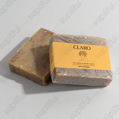 Claro Oat Milk Honey Soap